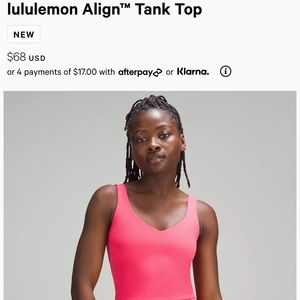 Lululemon align tank top